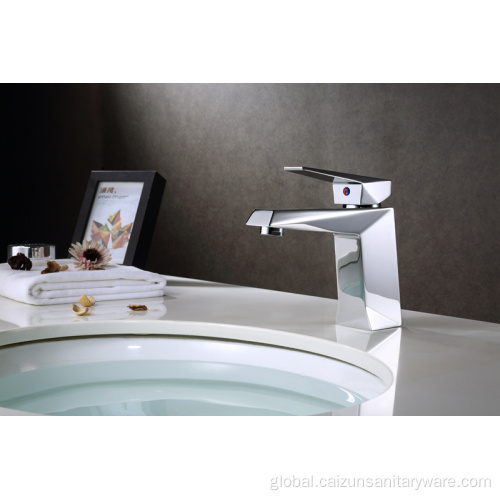 Tall Basin Mixer Tap Silver Home Basin Faucet Supplier